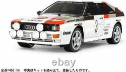 TAMIYA 58667 58667-110 RC Audi Quattro Rally A2 (TT-02), Remote Controlled car/