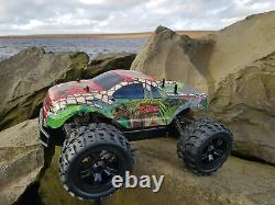 T-REX Monster Truck 2.4GZ Off Road Radio Remote Control Car 1/10 SPEED 20km/h
