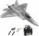 Top Race, Remote Control 4 Channel Rc Fighter Jet Airplane Gray Tr-f22b