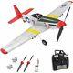 Top Race Remote Control 4 Channel War Airplane Mustang Tr-p51 Advanced Rc Plane