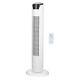 Tower Fan Remote Control Oscillation 3 Speeds 3 Operating Modes Modern 45w Uk