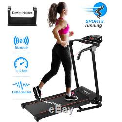 Treadmill Electric Motorised Folding Running Machine Exercise Incline BLUETOOTH