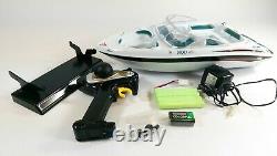 UK RC Speed Boat Atlantic Yacht Racing Boat Remote Control Transmitter Ship RTR