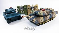 UPGRADED 2.4GHZ Pack Battle Infra red Radio Remote Control RC Infrared Tiger Toy
