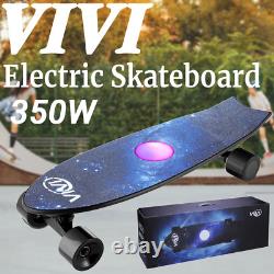 VIVI Electric Skateboard Longboard withRemote Control 350W Motor Adult Teen E 27