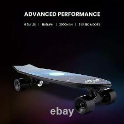 VIVI Electric Skateboard Longboard withRemote Control 350W Motor Adult Teen Gift
