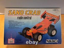Vintage 1980s Boxed RC Remote Control Nikko Sand Crab Fully Working