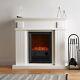 Vonhaus 2kw Fireplace Suite/ Electric Stove With Wall Surround 24hr Timer Remote