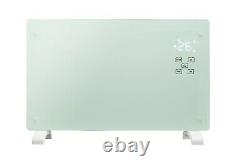 WIFI App Control 2000W White Glass Electric Radiator / Wall Smart Panel Heater