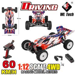 WLtoys 124008 Brushless Remote Control Car High Speed 1/12 2.4GHz 60KM/Hd I6Z9