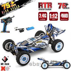 WLtoys 124017 Remote Control Car 75km/h Off-Road Car 1/12 2.4GHz Racing Car U4Y3