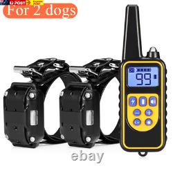 Waterproof Electric Dog Training Collar with Remote Control