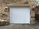 White Single Aluminium Insulated Electric Roller Garage Door Made In Uk To Size
