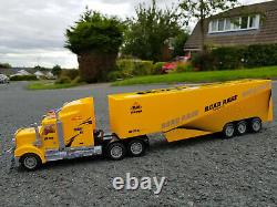 Yellow Road Rage American Large Truck Lorry 49cmL Radio Remote Control Car