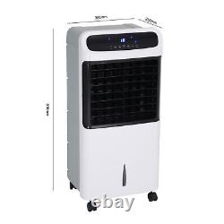 12L Refroidisseur d'air portable avec chauffage, ventilateur, humidificateur, minuterie, 3 réglages et télécommande