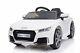 12v Jumeaux Motors Audi Tt Enfants Électriques Tour Sur La Voiture Parental À Distance Blanc Contrôle