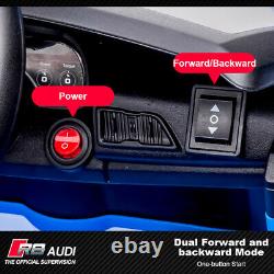 12v Roue Sur Voiture Électrique Sous Licence Audi R8 Spyder Kids Jeu Télécommande De Voiture