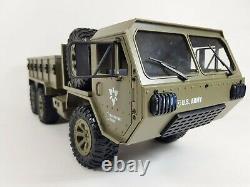1/12 6wd Hors Route Rc Télécommande Army Voiture Militaire Rtr Camion Jeep