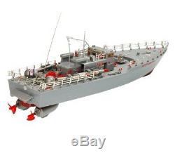 20 U. S Torpedo Warship Rc Bateau 2ch Télécommande 125 Nt2877