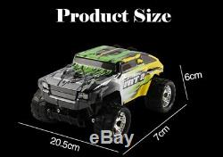 2,4 Ghz Rc Voiture Télécommandée Off Road Grande Roue Pour Enfants Toy Monster Truck Racer