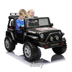 2 Seater Kids Électric Ride On Car Truck Jouet Hors Route Avec Télécommande 12v