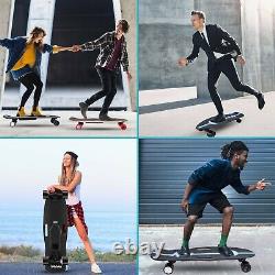 32 Skateboard Électrique Télécommande E-skateboard 20 Km/h Adulte Unisexe 80 KG