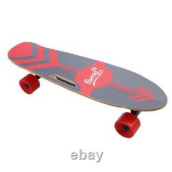 350w Skateboard Électrique E-skateboad Télécommande Longboard Cadeau Adulte 20km/h