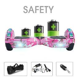 6.5 Inch Hoverboard Electric Scooter Self Balancing Board Bluetooth Led Light