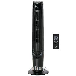 Air Cooler, Chambre D'éventail De Refroidissement De La Tour De Glace Par Évaporation Avec Télécommande, Noir