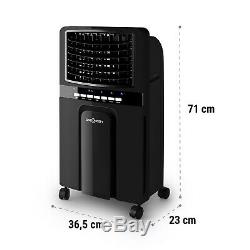 Air Cooler Portable Chambre Climatisation 4in1 Ventilateur 6l 65w Ioniseur Humidifier Noir