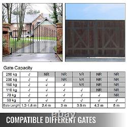 Automatic Gates Electric Remote Swing Gate Opener Kit 551lb Télécommande