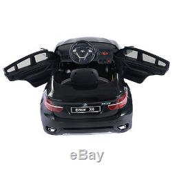 Bmw X6 Kids Ride On Car 12v Batterie Électrique Enfants Télécommande Jouets Voiture Rc