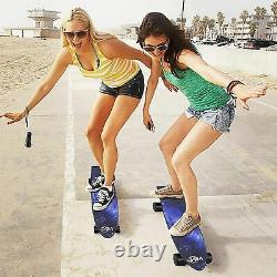 C'est Pas Vrai! Électrique Skateboard Télécommande 20km/h E-skateboard Adultes Et Adolescents Cadeau Royaume-uni