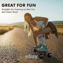 C'est Pas Vrai! Électrique Skateboard Télécommande 20km/h E-skateboard Adultes Et Adolescents Cadeau Royaume-uni