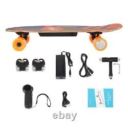 Caroma Skateboard Électrique 350w Avec Contrôle À Distance E-skateboard Adultes Cadeau 20km/h