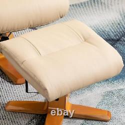 Chaise Inclinable De Massage Électrique Avec Inclinateur Pivotant Ottoman Avec Télécommande