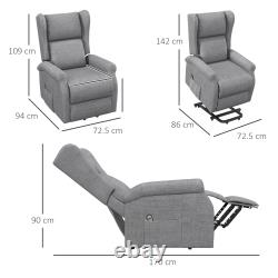 Chaise élévatrice et inclinable Fauteuil inclinable électrique avec télécommande