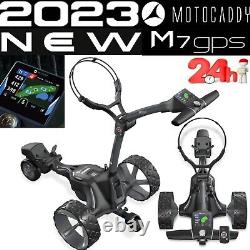 Chariot de golf électrique Motocaddy M7 avec télécommande GPS - Livraison en 24 heures Nouveau 2023