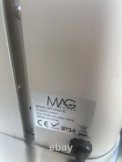 Chauffage de terrasse électrique MAG Group Carbon Waterproof IP34 2KW avec télécommande