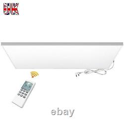 Chauffage infrarouge de plafond 860W avec télécommande et thermostat - Panneau chauffant infrarouge