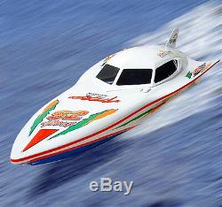 Cheap À Distance Radiocommandé Rc Blanc Furtif Rs 7000 R / C Racing Speed ​​boat Yacht