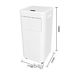 Climatiseur portable 7000/9000 BTU, 4-en-1 : refroidisseur d'air, déshumidificateur, ventilateur de refroidissement