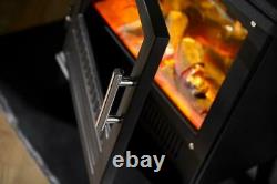 Dimplex Bari Optiflame Electric Stove 2kw Bar20 Remote Log Effect Fire Heater