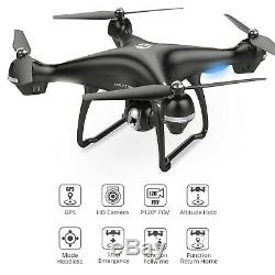 Drone Holy Stone Hs100 Fpv Avec Caméra 1080p Hd Gps Rtf Selfie Quadcopter Led Uk