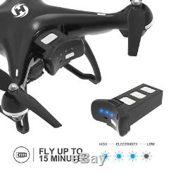 Drone Holy Stone Hs100 Fpv Avec Caméra 1080p Hd Gps Rtf Selfie Quadcopter Led Uk