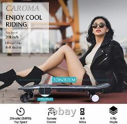 Electric Skateboard Longboard Télécommande 350w Motor Adulte Teen Cadeau 20km/h
