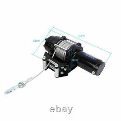 Électric Winch 12v 4000lb Recouvrement - Off Road Wireless