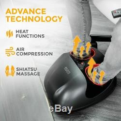 Électrique Shiatsu Massager Pétrissage Roulement Des Tissus Profonds Massage Apaisant LCD