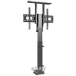 Électrique Tv Lift Motorized Stand Mount Ajustable 65 Télécommande Vesa 50kg
