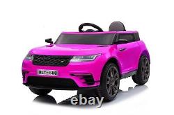 Enfants 12v Batterie Électric Range Sports Ride Sur Voiture À Distance Jeep